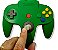Controle Original Verde (com analógico estilo Game Cube) - N64 - Imagem 3