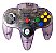 Controle Original Atomic Purple - N64 - Imagem 1