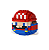 Blocos de Montar DAMO EGG Mario (micro) - Imagem 1