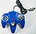 Controle Azul - N64 - Imagem 1