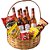 Cesta de Cervejas Budweiser e petiscos - Imagem 1