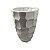 Vaso 30x16,5CM de Cerâmica Branco - GS Ashley - Imagem 1