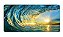 Mouse Pad / Desk Pad Grande 30x70 Paisagem - onda do mar - Imagem 3