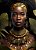 Quadro Decorativo Africana Mulher Negra  Selva - Imagem 1