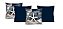 4  capas de almofadas Estrela do Mar  e lisas - Imagem 2