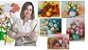 Curso de pintura On-line-  Óleo sobre Tela - Aprenda como pintar 5 quadros de Rosas - Imagem 1