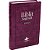 Bíblia Sagrada Letra Gigante com índice digital - Couro sintético Púrpura nobre - Imagem 8