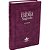 Bíblia Sagrada Letra Gigante com índice digital - Couro sintético Púrpura nobre - Imagem 1