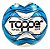 Bola Topper Slick II Futsal Azul E Preta - Imagem 1