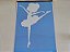 STENCIL VAN BORA 28X19 BAILARINA 02 - Imagem 1