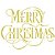 STENCIL 20X25 - FRASE MERRY CHRISTMAS - Imagem 1