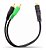 Cabo Rca Preto Y - 2M / 1F - Tech One. - Imagem 1