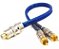 Cabo Rca Y 2M/1F - Prime Plug Metal - Azul - Tech One. - Imagem 1