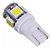 T10 5 Leds Torre - Par - Importada. - Imagem 1