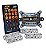 Kit Strobo Ajk Rítmico 3.0 com 4 faróis - Controle - 6w. - Imagem 1