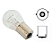 Lâmpada 1 Polo PY21W 12V Pino Encontrado Luxled - Com 10 Unidades - Imagem 1
