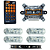 Kit Strobo AJK Rítmico 3.0 com 4 faróis 6W - Fita Led 2,5 Metros - Controle. - Imagem 1