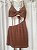 Vestido Sandra Marrom - Imagem 1
