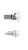 Dobradiças do Adf para Canon Ir 1435 ( esquerda e direita ) - ( FL3-1430-6313 ) - ( Par ) - Imagem 4