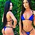 Biquíni Fita Regulagem Azul Caneta - Imagem 3
