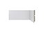 Rodapé Santa Luzia Branco 10cm modelo 454 - preço por barra com 2,40 metros lineares - Imagem 1