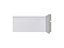 Rodapé Santa Luzia Branco 12cm modelo 493 - preço por barra com 2,40 metros lineares - Imagem 1