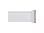 Santa Luzia Rodapé 10cm Branco em poliestireno LEV 102 com friso - preço da barra com 2,40 ml - Imagem 1