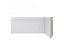 Rodapé Santa Luzia Branco 10 cm modelo 457 - preço por barra com 2,40 metros lineares - Imagem 1