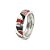 Pulseira Bracelete de Metal com Strass - Imagem 2