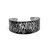 Tiara Preta Animal Print - Imagem 2