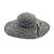 Chapéu Preto Com Laço de camurça - Imagem 1