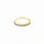 Piercing de Argolinha Dourada Folheada com Zircônias - Imagem 1
