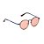 Óculos de Sol Classic Redondo Laranja Espelhado - Imagem 1