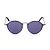 Óculos de Sol Classic Redondo Azul Espelhado - Imagem 2