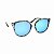 Óculos de Sol Marmorizado Lente espelhada Azul - Imagem 1