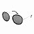 Óculos de Sol Prateado com Lente Preta - Imagem 4