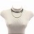 Colar Choker com Bolinhas Douradas - Imagem 2