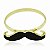 Anel Mustache Dourado - Imagem 2