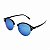 Óculos de Sol Estilo Ray Ban Preto com lente Azul - Imagem 5