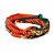 Headband Turbante Laranja Floral - Imagem 1