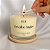 Vela Aromática Artesanal- 190g - Orvalho Ingles - Imagem 1