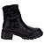 Bota Coturno Moleca Cano Curto Tecido Knit Brilho 5338.101 - Imagem 2