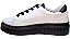 Tenis Bonfada Feminino Casual em Couro Sola Preta 801 - Imagem 3