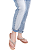 Chinelo Piccadilly Gabi Rasteira Strass Bicolor 508039 - Imagem 8