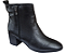 Bota Bottero Cano Baixo Salto Bloco Couro Napa 347810 - Imagem 2