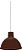 PENDENTE TASCHIBRA DESIGN TD 820 MARROM BLEND - Imagem 2