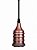 PENDENTE TASCHIBRA DOT METAL WAVE COBRE - Imagem 1
