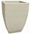 VASO QUADRADO MODERNO 48CM CIMENTO JAPI - Imagem 2
