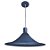 PENDENTE AQUARELA CHAPEU 40 1LAMP.AZUL - Imagem 1