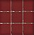 PISO ELIZABETH CRISTAL 05X15 VERMELHO - Imagem 1